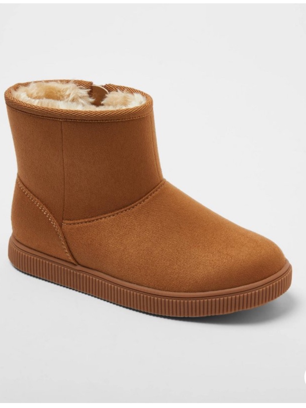 Cat & Jack Toddler Girl Boots - Toddler Arlo Booties - Cognac 12T